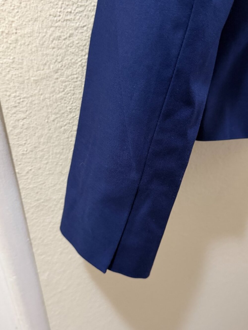 Navy Blue Tailored Blazer - Picture 3 of 6